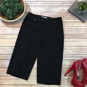 Size 2 WHBM Stretch Straight Leg Dress Capri Pants